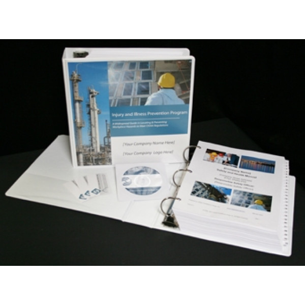 OSHA Safety Manual (Color + Tabs + Logo)